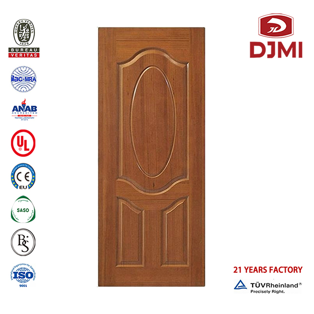 Porte en bois en PVC effet en bois noir avec cintre