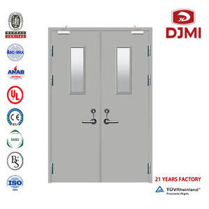 Sortie d'urgence 120mins Porte ignifuge en acier